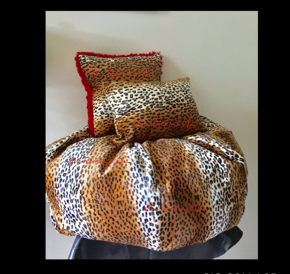 Image of Lexi Leopard Bean Bag Bundle 