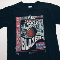 Image 1 of Original 1992 Salem Sportswear Portland Trailblazers Tee.