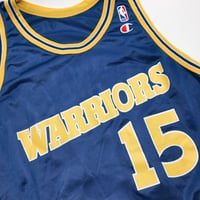 Image 2 of Original 90’s Champion Latrell Sprewell Warriors Jersey.