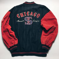 Image 3 of Original 1991 Mirage Sports Chicago Sox Jacket.