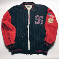 Image 1 of Original 1991 Mirage Sports Chicago Sox Jacket.