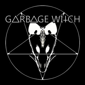 Garbage Witch Throw Pillow 18x18 inches
