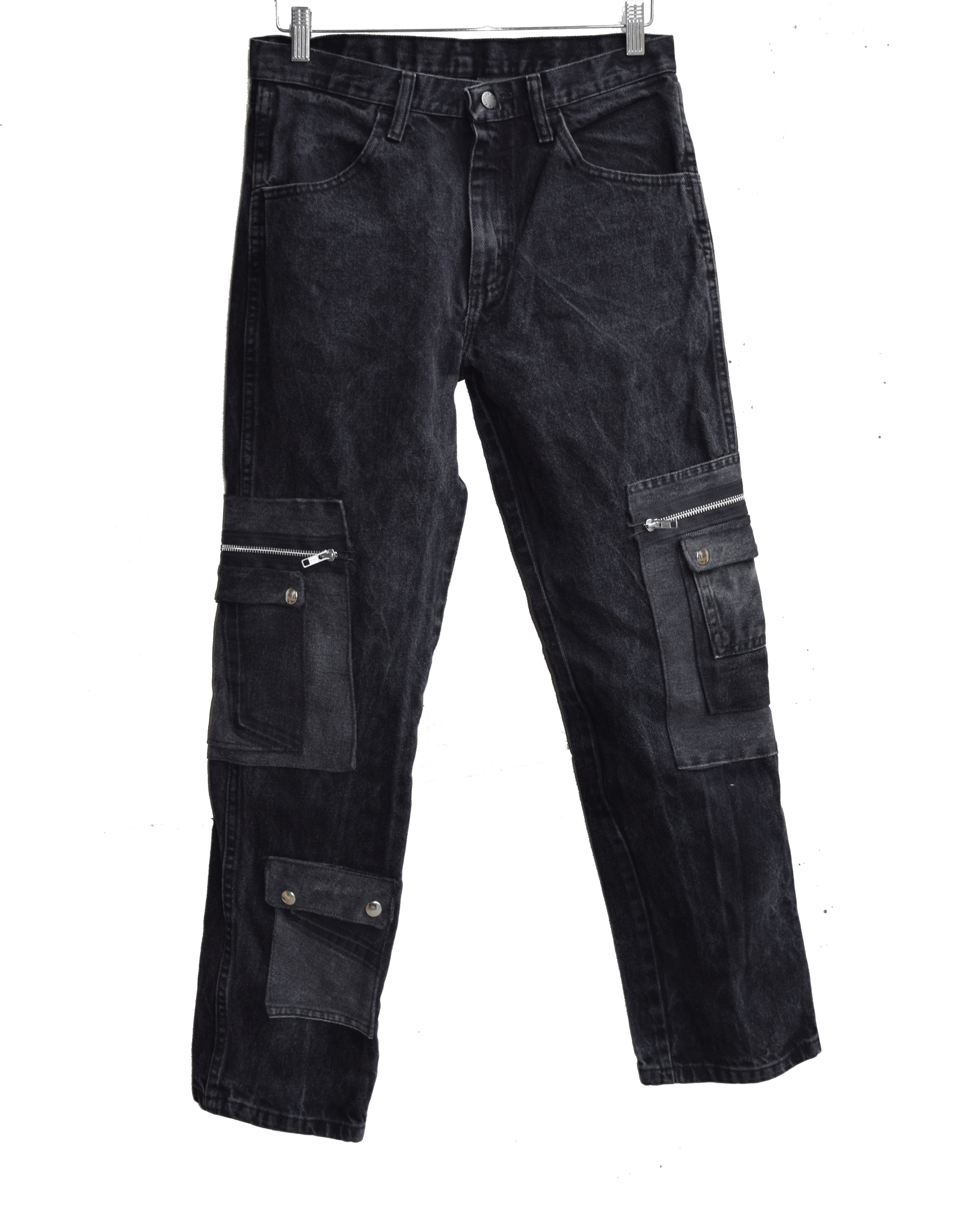 Image of Washed Cargo Denim