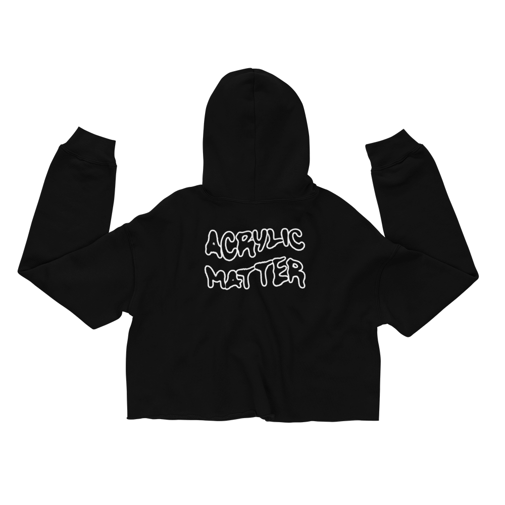 Download OUTLINE CROP HOODIE | Acrylic Matter