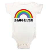 Image of BABY - Brooklyn Rainbow - Baby Blue