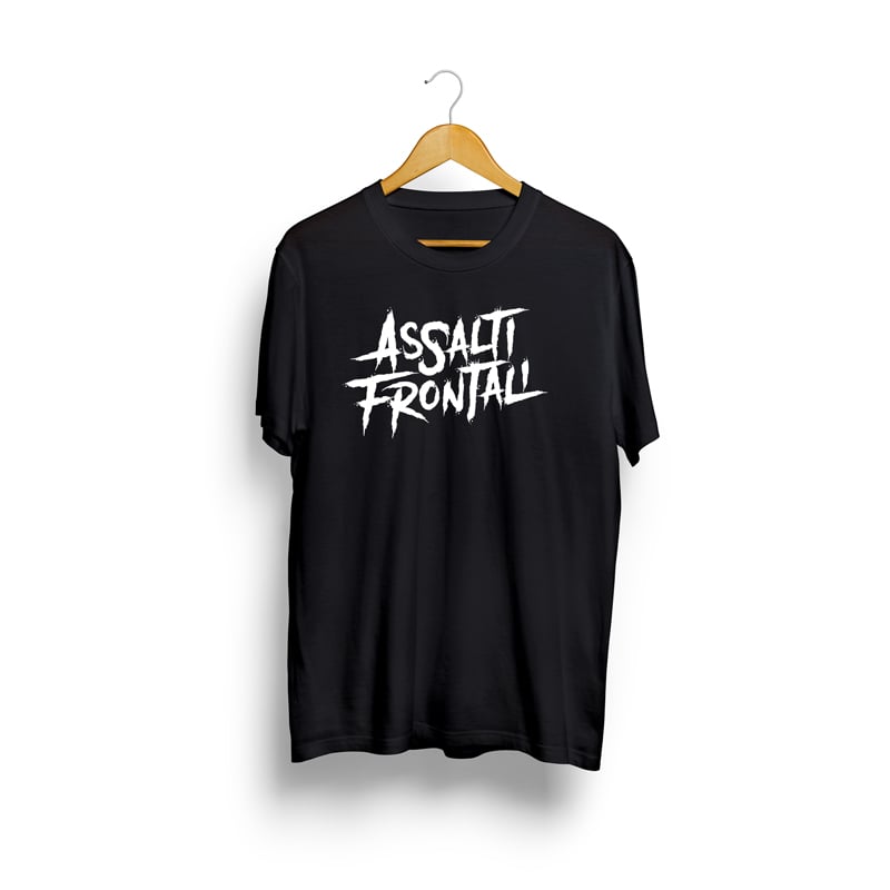Image of T-Shirt Assalti Frontali Logo Fronte + La Libertà è Tutto Retro / Stampa Bianca