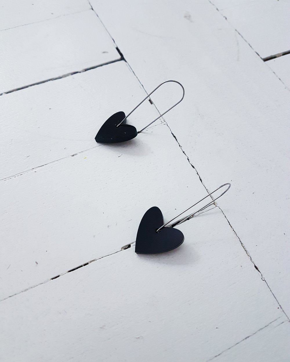 viseči uhani SRCE .1 // dangle earrings HEART .1