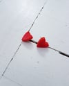 uhani SRCE .4 // earrings HEART .4