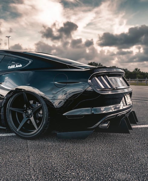 Image of 2015 - 2017 Ford Mustang S550 rear diffuser