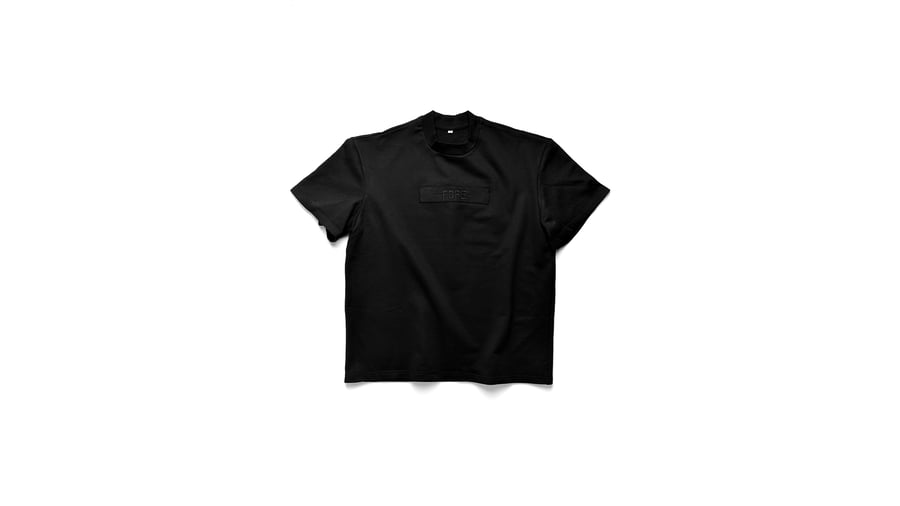 Image of Black FORE Box Tee