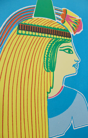 Image of Girl Wearing Lotus Flower by Charlie Evaristo-Boyce