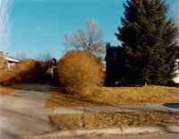 North Black Avenue, Bozeman, Montana, January, by Stephen Shore