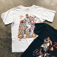 Original 90’s Salem Sportswear Clyde Drexler Olympic Tee.