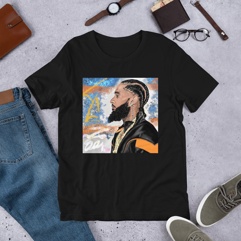 Image of NIPSEY HUSSLE T-SHIRT MOTIVATE