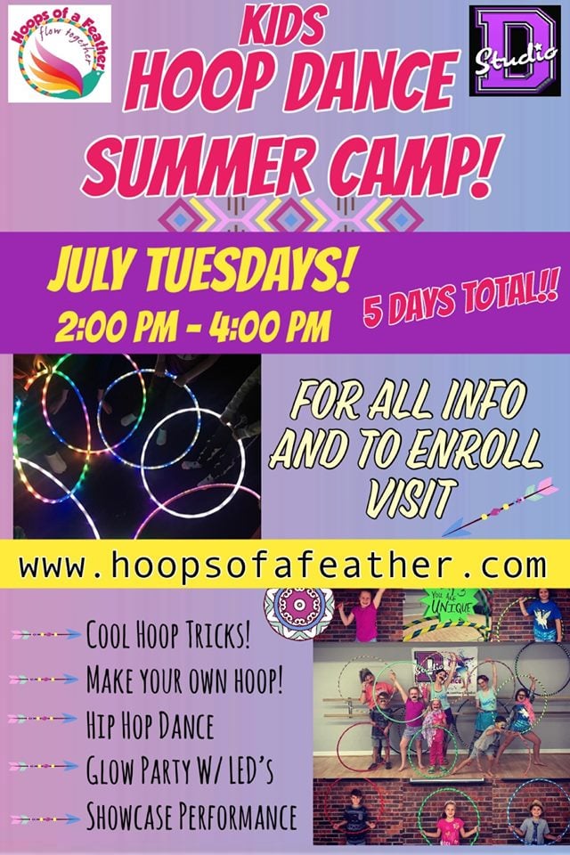 Image of Kids Hoop Dance Summer Camp