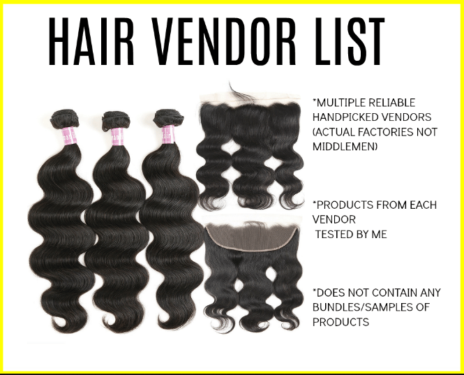 Image of HAIR VENDOR LIST