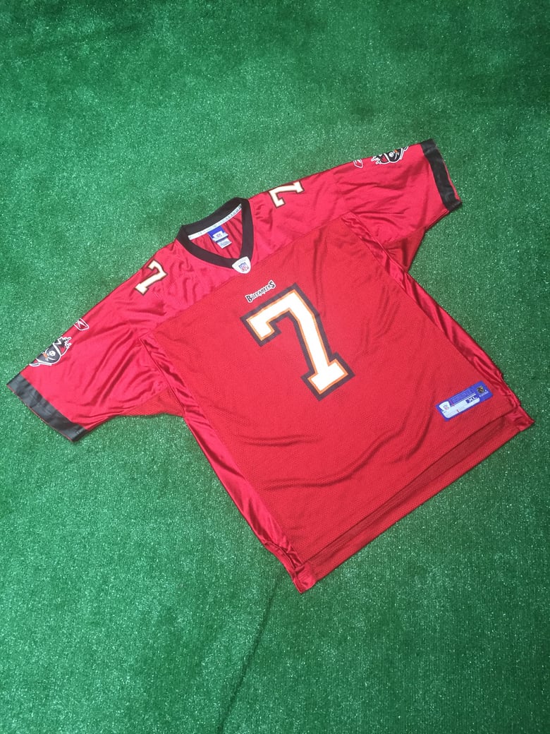 Image of Vintage 2007 Jeff Garcia Tampa Bay Buccaneers Jersey (Size XL)