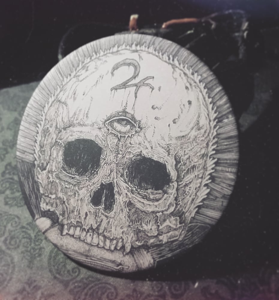 Image of Skull Drink Coaster