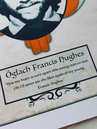 Image 2 of Óglach Francis Hughes Print