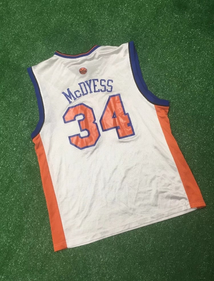 Vintage Antonio McDyess New York Knicks Jersey Size Large Iconic Vintage Apparel LLC