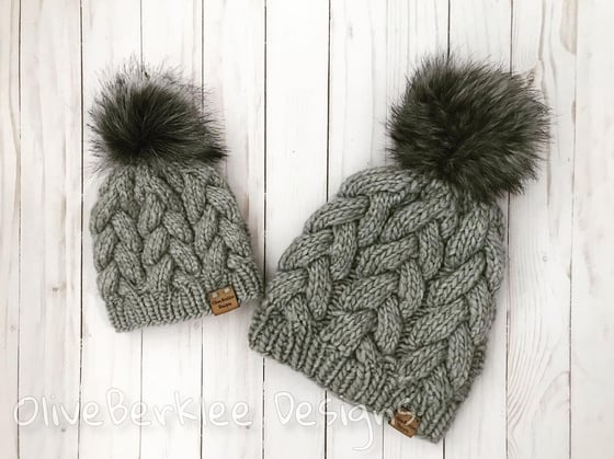 Image of Mommy & Me Beanie Sets