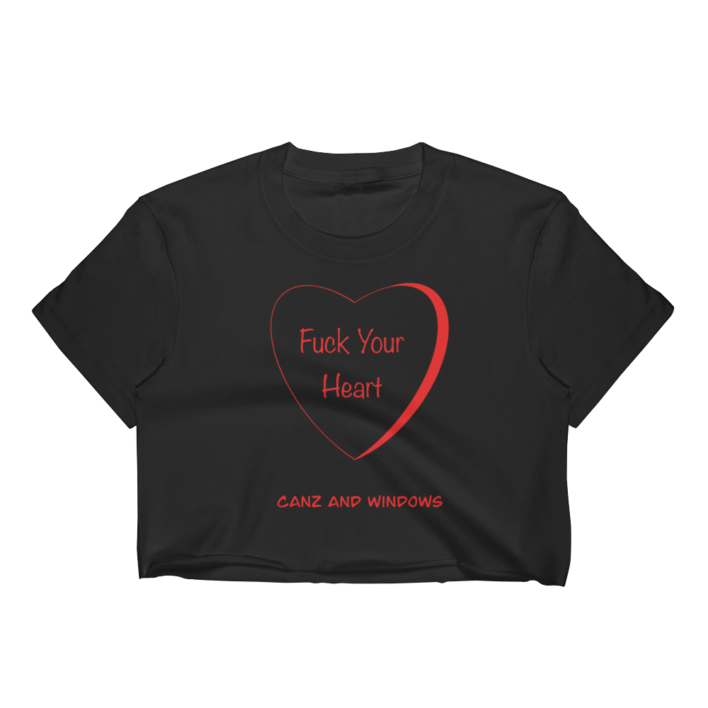 Image of Fuck Your Heart Crop Top