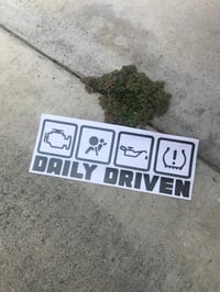 Image 2 of Daily Driven Vinyl Decal