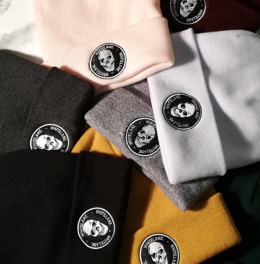 Image of Skull emblem 2 beanie