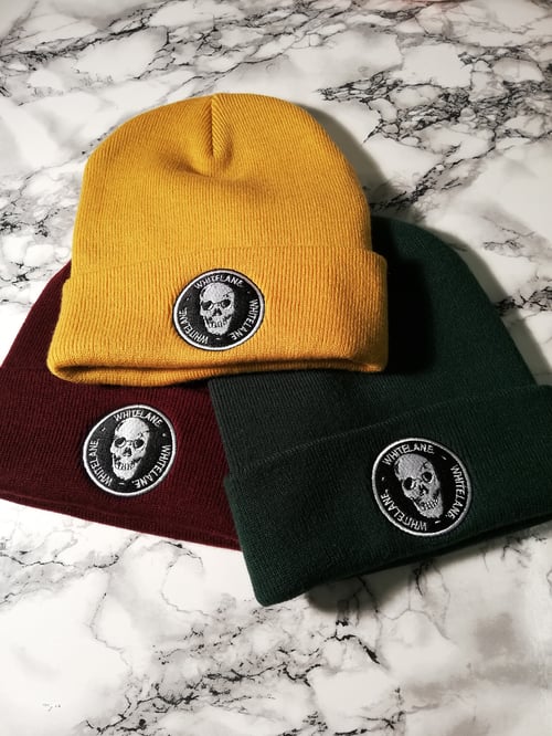 Image of Skull emblem 2 beanie