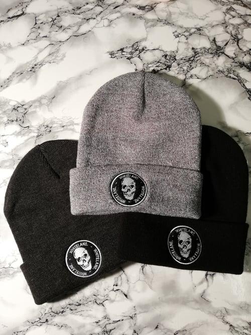 Image of Skull emblem 2 beanie