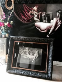 Image 2 of 'LA MARIPOSA NEGRA' - Original Artwork - Graphite on Paper