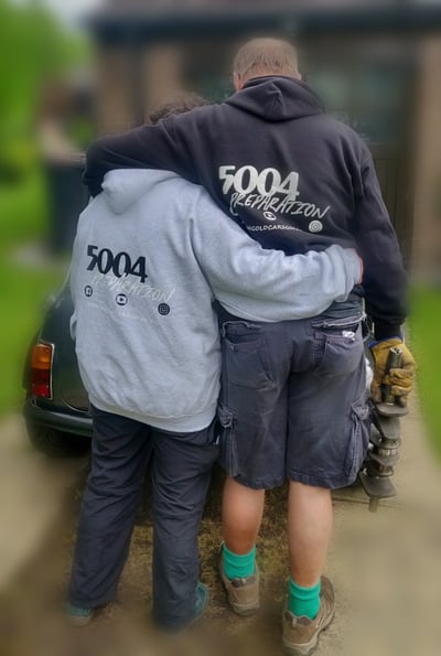 Image of 5004 Preparation logo'd Hoodie