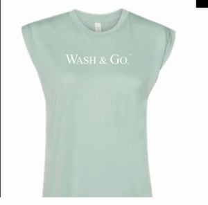 Image of Front & Back Flowy WASH & GO.™️ Tank