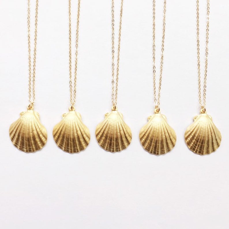 Ariel Shell Necklace - 2 lengths available | The Midnight Deer