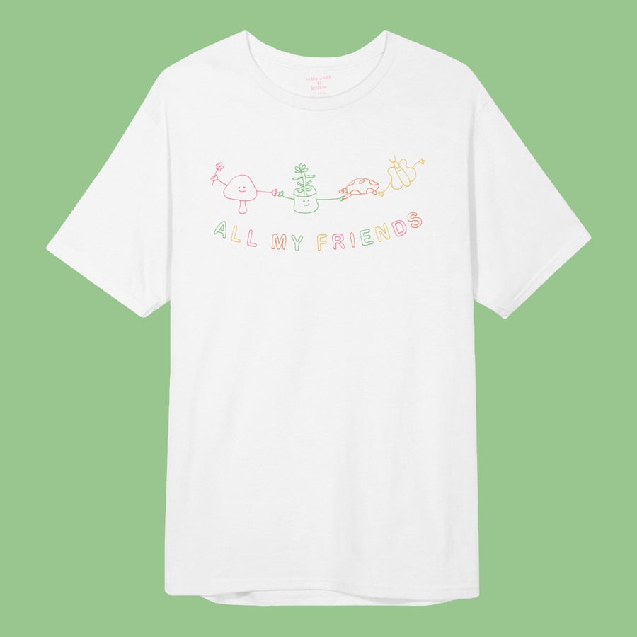Image of 'ALL MY FRIENDS' S/S Tee