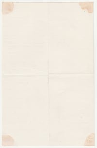 Image 2 of Maxime du Camp: a letter in his hand about his portrait photograph, 1880. 