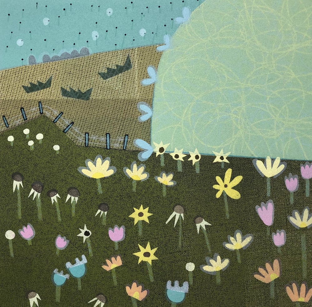 Image of Field of Wild Flowers