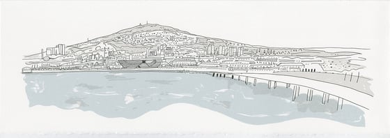 Image of Dundee Panorama screen print