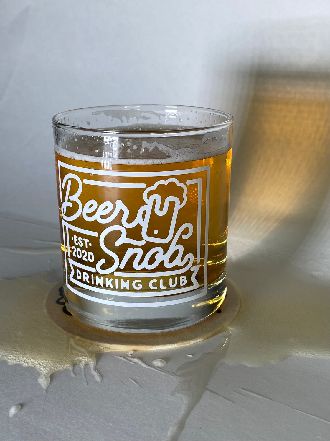 Image of Drinking Club Beer Bourbon Glass ***Free Shipping***