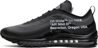 Image 3 of OFF-WHITE x Air Max 97 'Black'