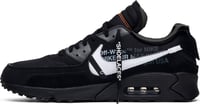 Image 3 of OFF-WHITE x Air Max 90 'Black'