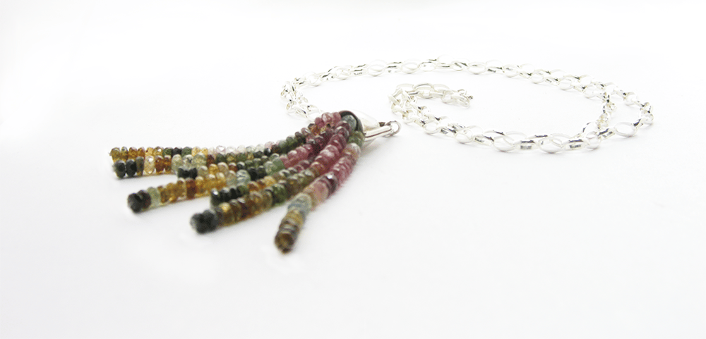 Image of Watermelon Tourmaline Necklace