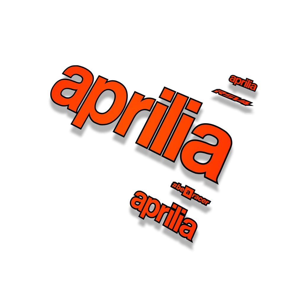 Image of Aprilia FlatNeon logo pack