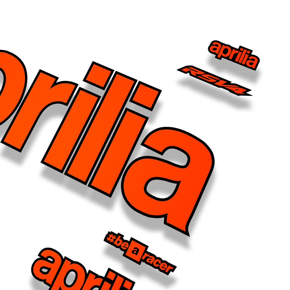 Image of Aprilia FlatNeon logo pack