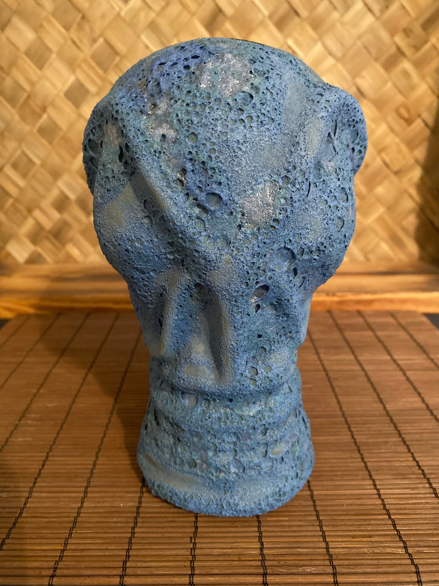 Image of Blue/Purple Crater Glazed Marquesan (b) - US Shipping Included 