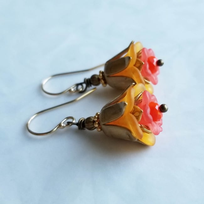 Warm Sunset Earrings