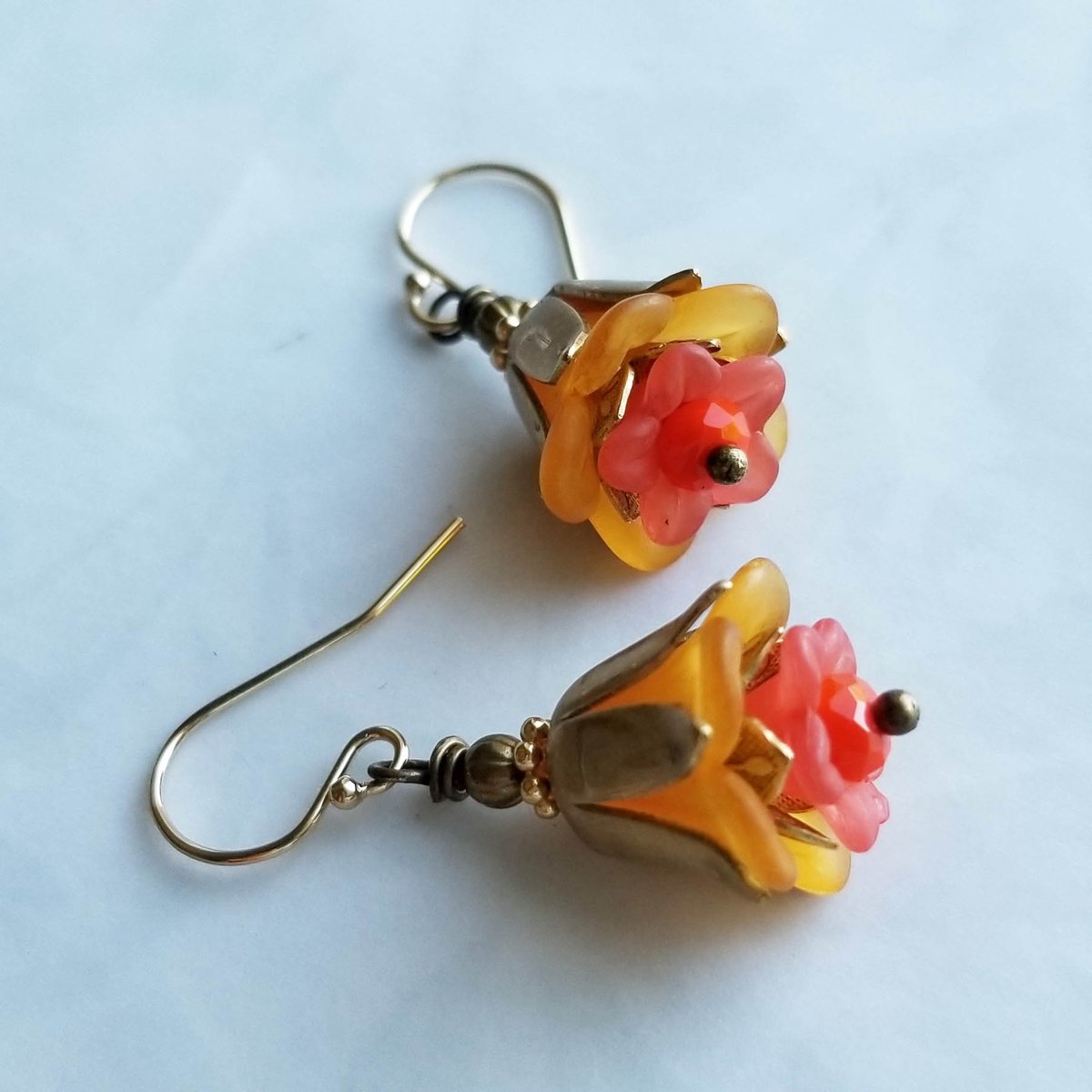 Warm Sunset Earrings Fresh Designs