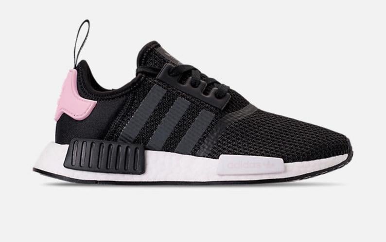 Nmd black white clear pink Clearance