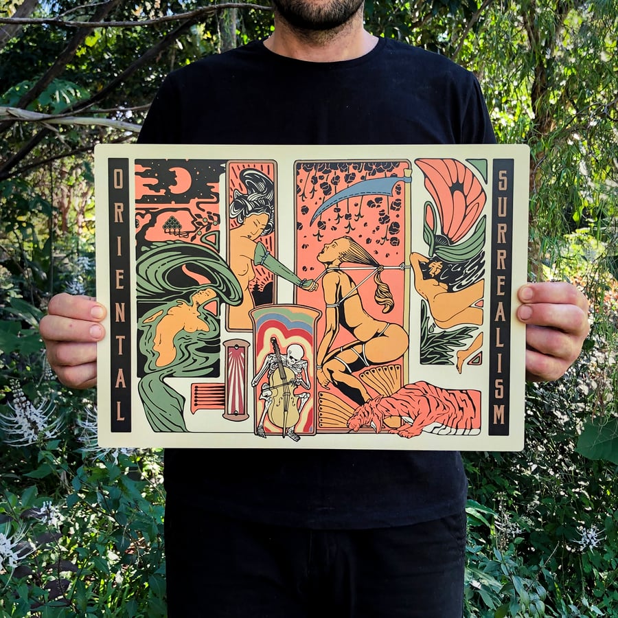 Image of Oriental Surrealism Print