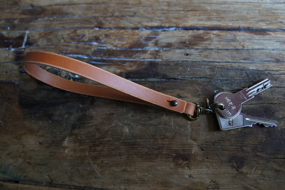 Image of Leather Loop Keychain